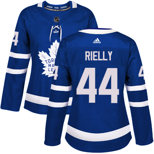 Adidas Maple Leafs #44 Morgan Rielly Blue Home Authentic Women's Stitched NHL Jersey
